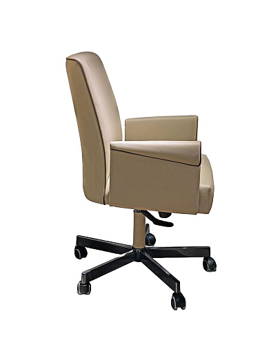 Chaise de bureau en cuir