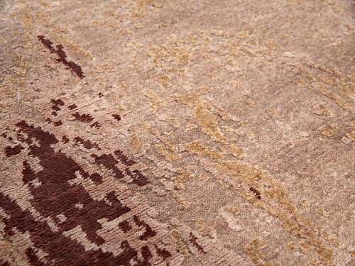 Tapis tibétain noué à la main