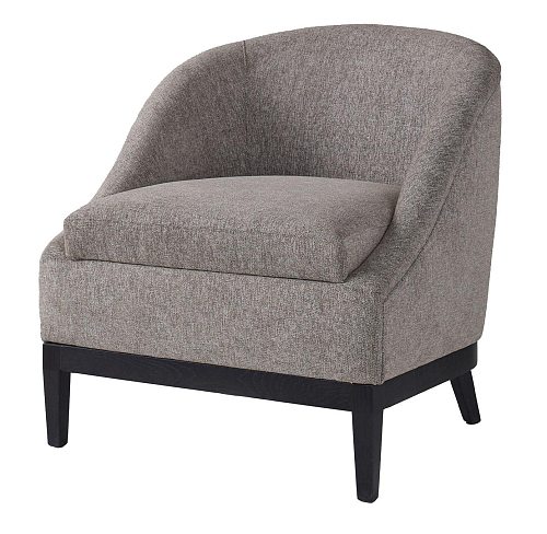 Fauteuil italien gris