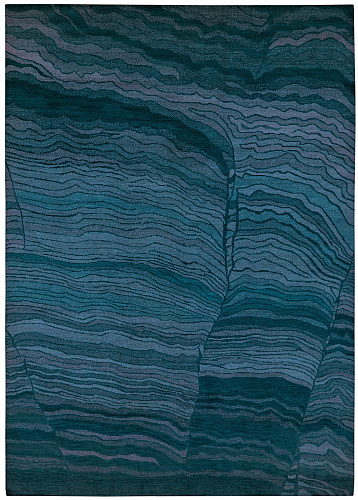 Hindukush blauw vloerkleed