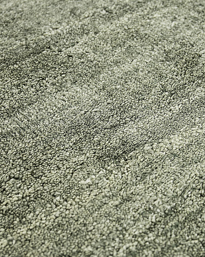 Tapis en soie de bambou vert pur