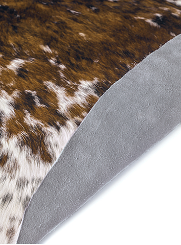 Bruin & witte natuurlijke koeienhuid