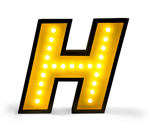 Heavenly letter H