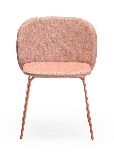 Chips M terracotta stoel