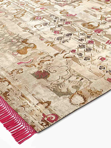 Tapis de luxe noué à la main Dragon