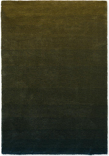 Shade Low messing/indigo vloerkleed