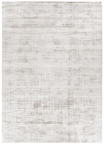 Tapis en soie de banane off-white