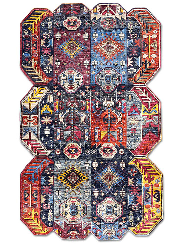 Tapis de luxe fait main Multishape