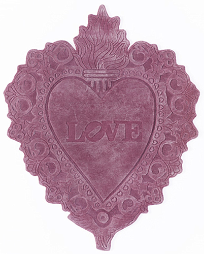Tapis Devotion violet