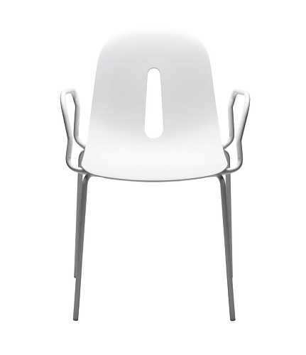 Gotham P witte stoel (set van 2)