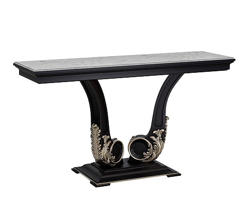 Console plateau marbre