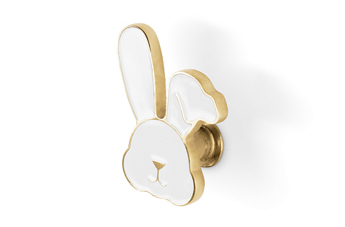 Poignée décorative Lapin bondissant