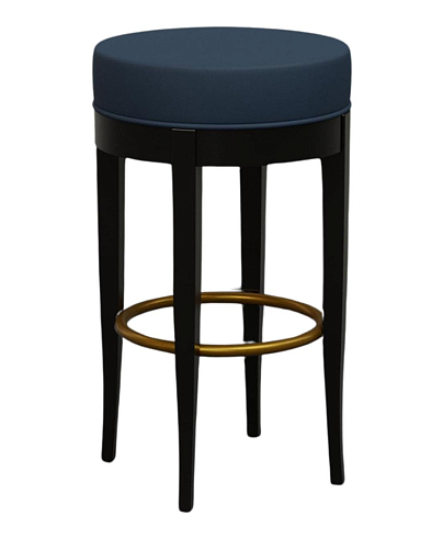 Blauwe barkruk