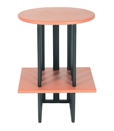 Table d’appoint en bois rose et noir