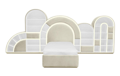 Kauwgom marshmallow crème bed