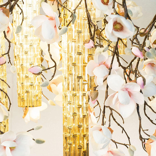 Magnolia White Gold kroonluchter