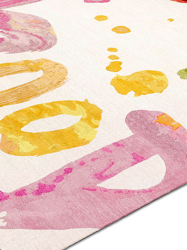 Life is Good luxe handgeknoopt vloerkleed