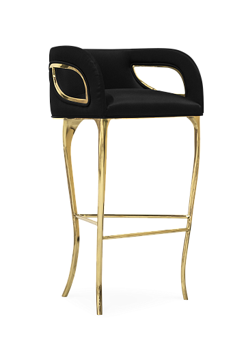 Tabouret de bar de luxe Chandra