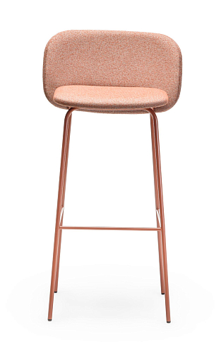 Chips M terracotta hoge barkruk