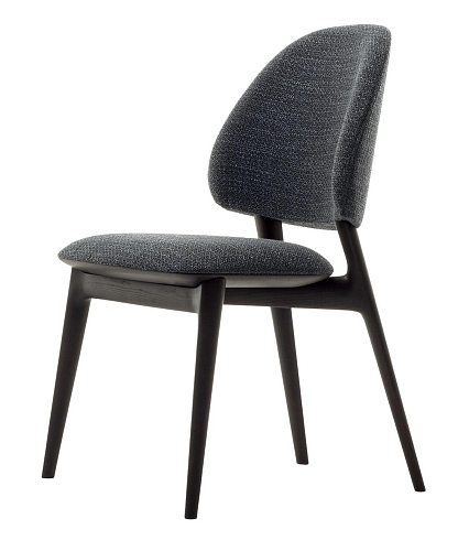 Chaise de salle à manger grise Egle