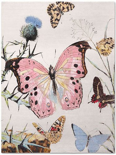 Butterfly handgeweven vloerkleed