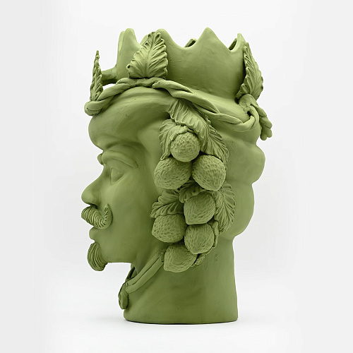 Sculpture mate verte Moorkop