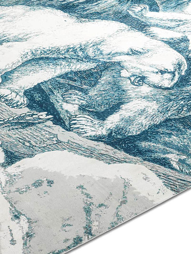 Polar Bear handgeweven vloerkleed