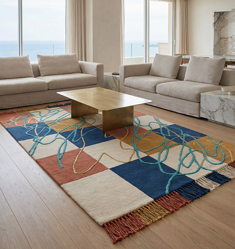 Tapis Patchwork Rhythm