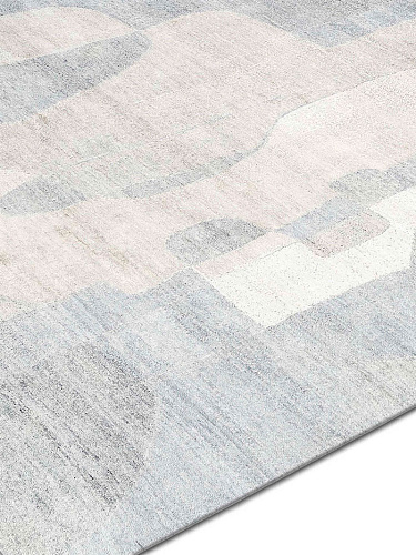 Snow Silver luxe vloerkleed