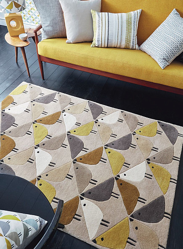 Living Lintu paardenbloem vloerkleed