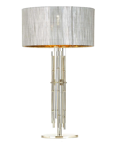 Bamboo zachtgouden glazen tafellamp