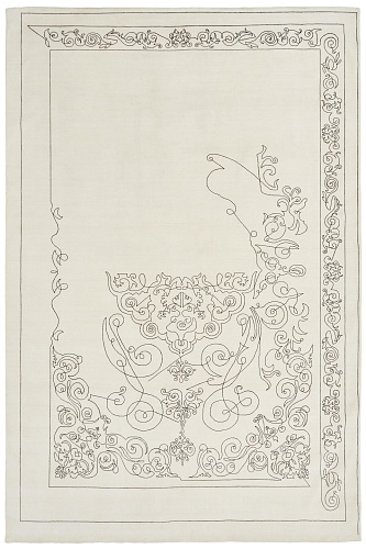 Tapis tissé main One-Stroke