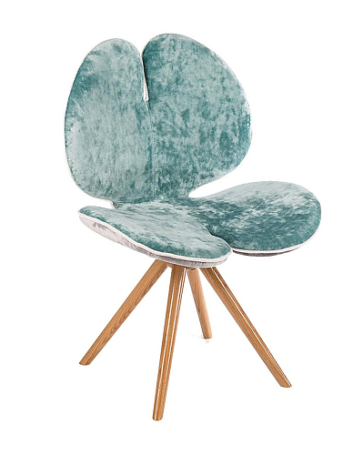 Pansè aqua stoel