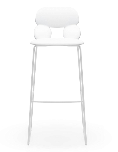 Nube SL witte hoge barkruk