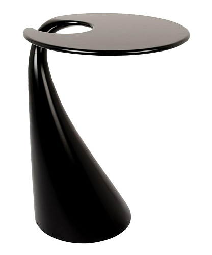 Table d'appoint noire Milano
