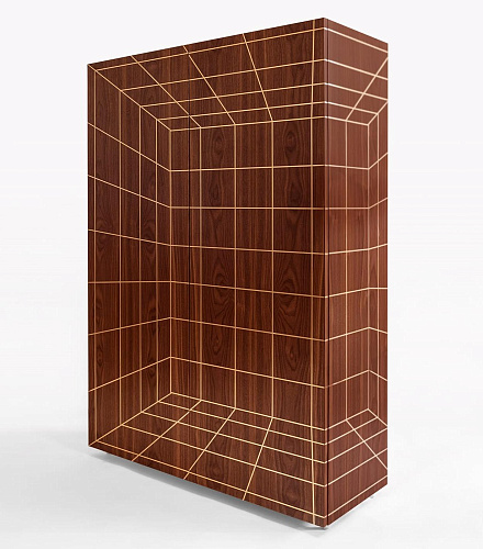 Elegante eigentijdse kast