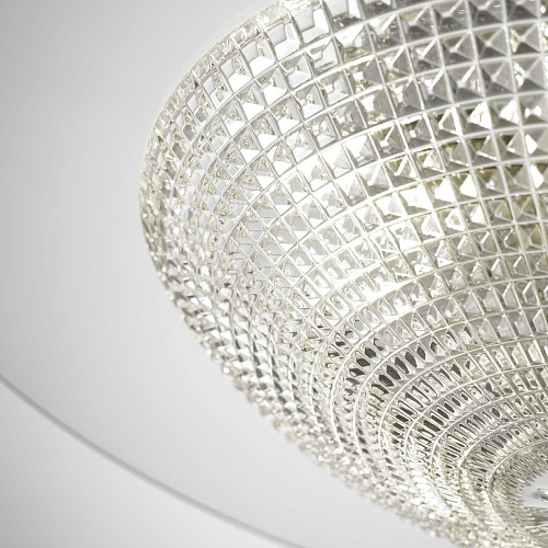 Glazen kristallen hanglamp