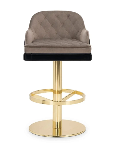 Chaise de bar pivotante Regal