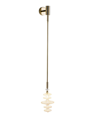 Vinea gouden wandlamp