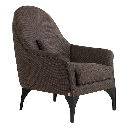 Fauteuil gris Colette