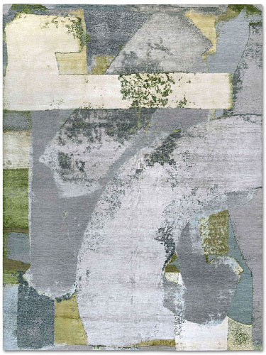 Green Rust handgeweven vloerkleed