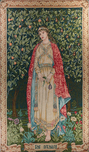 Tapisserie murale Le verger, William Morris