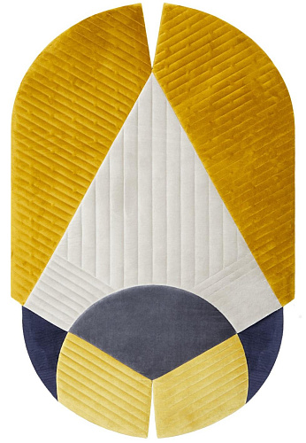 Tapis tissé main Mondrian