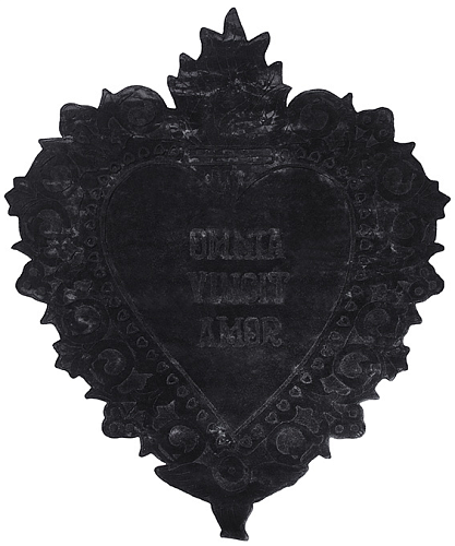 Tapis Devotion Omnia noir