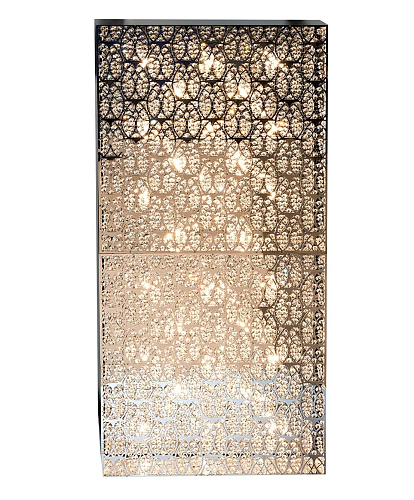 Domino grote rechthoekige wandlamp