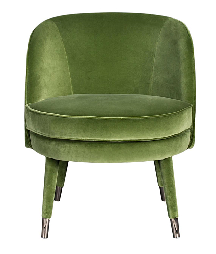 Fauteuil vert olive Vivien