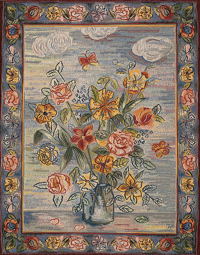 Tapisserie murale Bouquet moderne