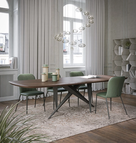 Table à manger Thunder Silk Wood