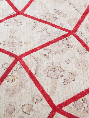 Tapis design Double Layer jaune