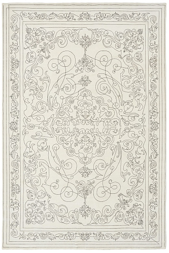 Tapis tissé main One-Stroke